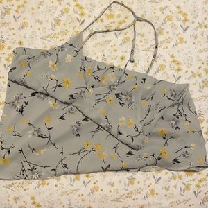 Light blue floral sundress